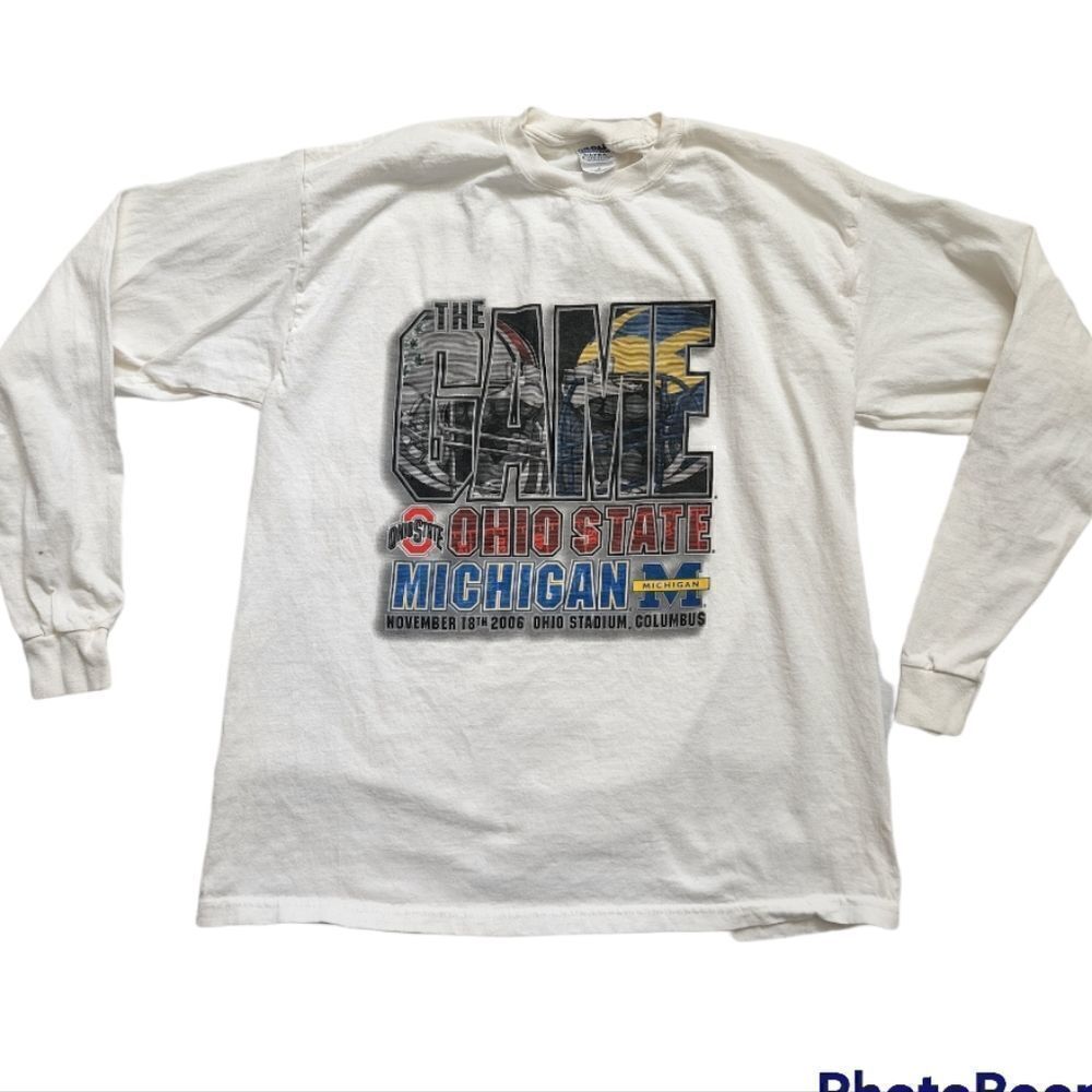 Vintage Michigan Ohio State Game Shirt